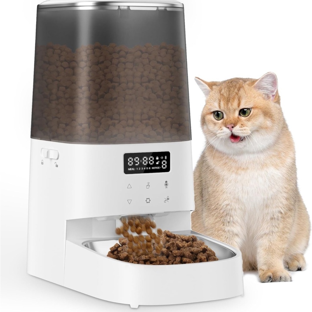Such nice automatic cat feeder